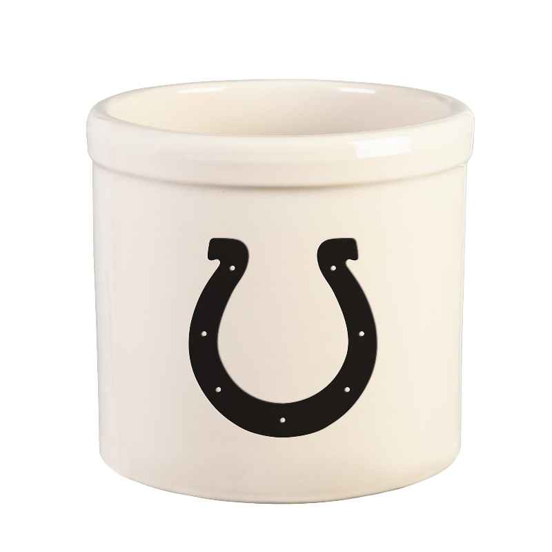 NFL Team Logo Stoneware Crock - Indianapolis Colts